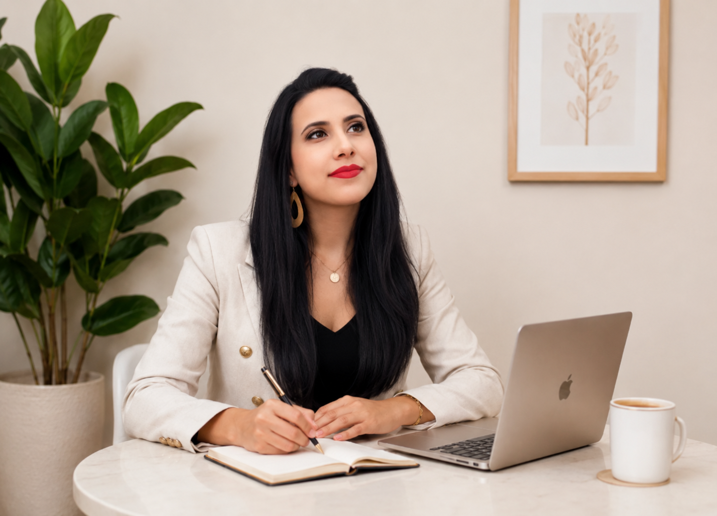 Asma Sliti en accompagnement professionnel